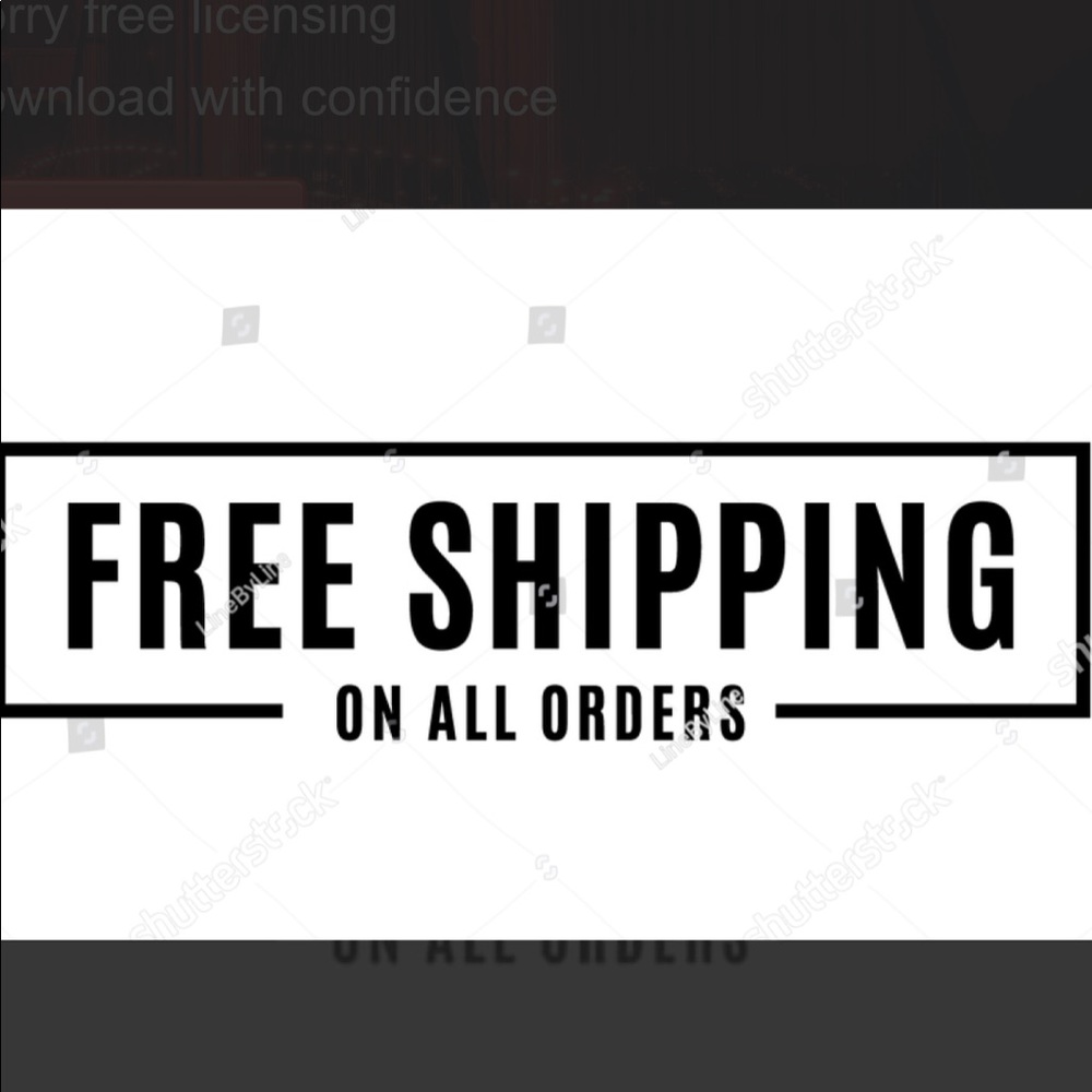 FREE SHIPPING ON ALL ORDERS!